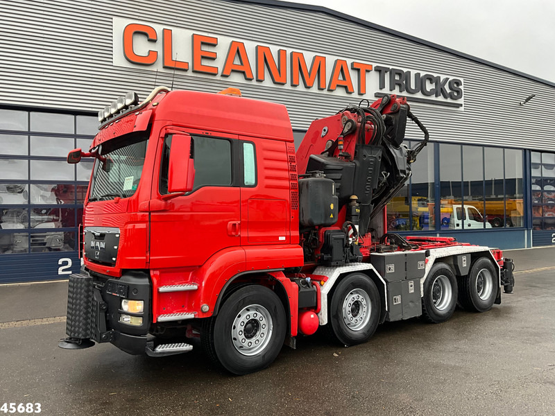 MAN TGS 41.480 8x4 ZF Intarder Fassi 130 Tonmeter laadkraan + Fly-JIb - Ciągnik siodłowy: zdjęcie 2 MAN TGS 41.480 8x4 ZF Intarder Fassi 130 Tonmeter laadkraan + Fly-JIb - Ciągnik siodłowy: zdjęcie 2