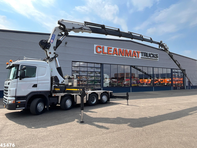 Scania G 480 HMF 85 Tonmeter laadkraan + Fly-Jib - Ciągnik siodłowy: zdjęcie 1 Scania G 480 HMF 85 Tonmeter laadkraan + Fly-Jib - Ciągnik siodłowy: zdjęcie 1