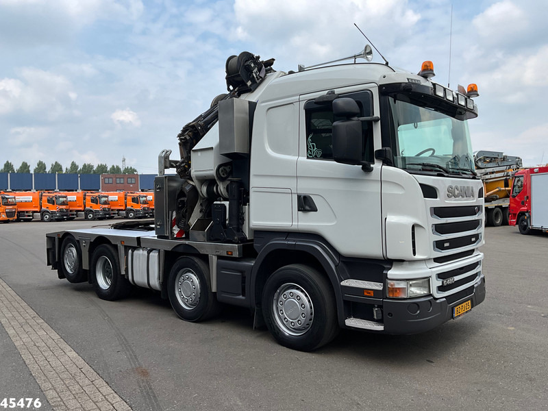 Scania G 480 HMF 85 Tonmeter laadkraan + Fly-Jib - Ciągnik siodłowy: zdjęcie 4 Scania G 480 HMF 85 Tonmeter laadkraan + Fly-Jib - Ciągnik siodłowy: zdjęcie 4