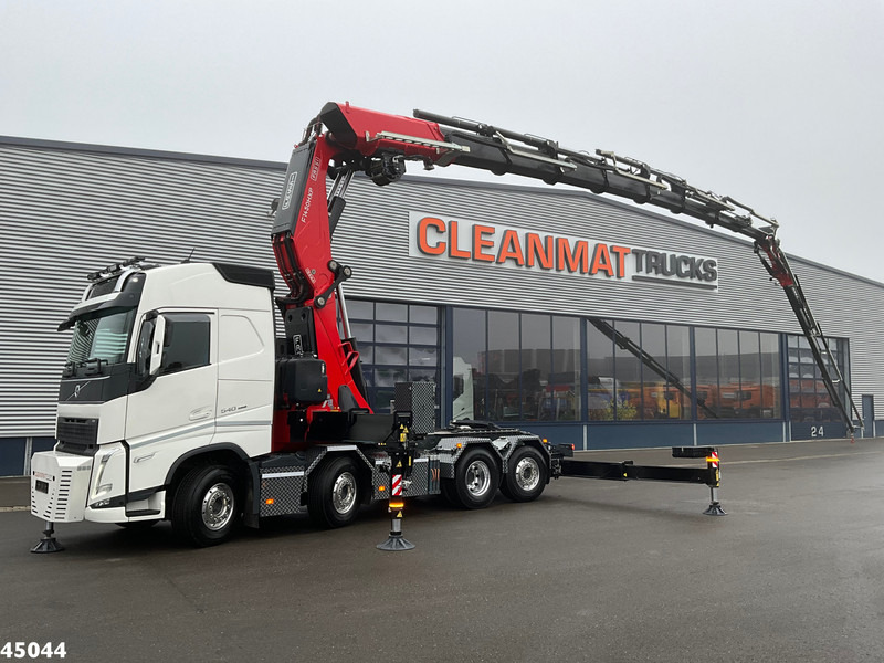 Volvo FH 540 8x2 Fassi 145 Tonmeter laadkraan + Fly-JIb Just 7.187 Km! Demo voertuig! - Ciągnik siodłowy: zdjęcie 1 Volvo FH 540 8x2 Fassi 145 Tonmeter laadkraan + Fly-JIb Just 7.187 Km! Demo voertuig! - Ciągnik siodłowy: zdjęcie 1