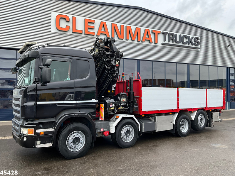 Scania R 480 8x2 Retarder Hiab 47 Tonmeter laadkraan + Fly-Jib! Just 242.931 km! - Samochod ciężarowy z HDS: zdjęcie 2 Scania R 480 8x2 Retarder Hiab 47 Tonmeter laadkraan + Fly-Jib! Just 242.931 km! - Samochod ciężarowy z HDS: zdjęcie 2