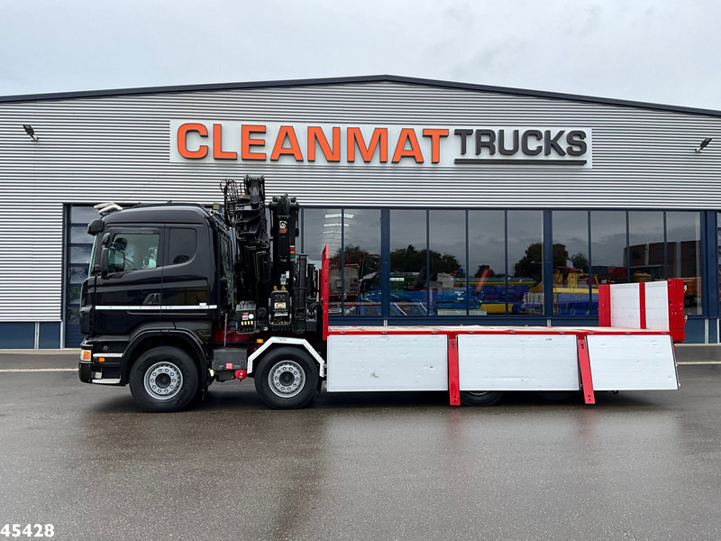 Scania R 480 8x2 Retarder Hiab 47 Tonmeter laadkraan + Fly-Jib! Just 242.931 km! - Samochod ciężarowy z HDS: zdjęcie 4 Scania R 480 8x2 Retarder Hiab 47 Tonmeter laadkraan + Fly-Jib! Just 242.931 km! - Samochod ciężarowy z HDS: zdjęcie 4