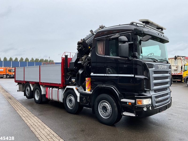 Scania R 480 8x2 Retarder Hiab 47 Tonmeter laadkraan + Fly-Jib! Just 242.931 km! - Samochod ciężarowy z HDS: zdjęcie 5 Scania R 480 8x2 Retarder Hiab 47 Tonmeter laadkraan + Fly-Jib! Just 242.931 km! - Samochod ciężarowy z HDS: zdjęcie 5