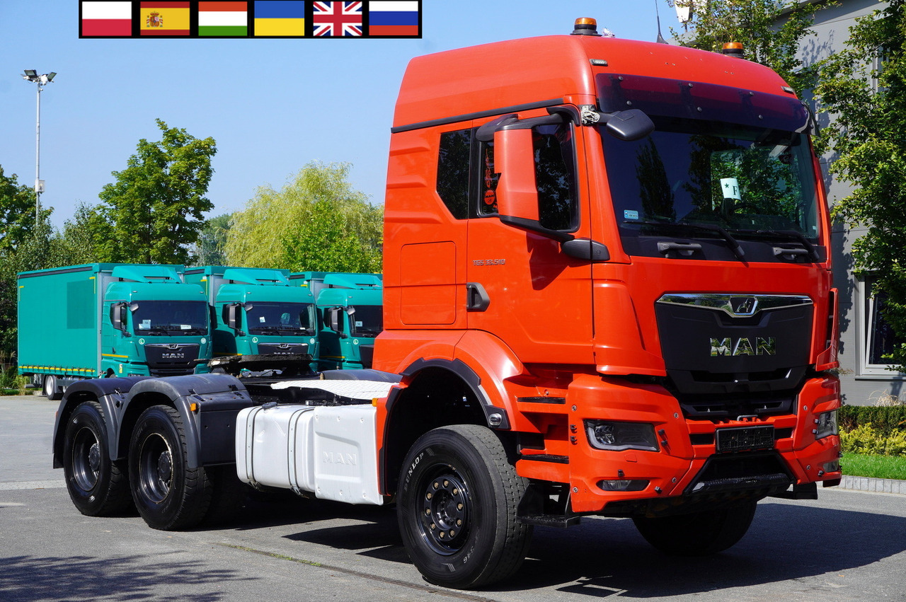 MAN TGS 33.510 tractor unit / 6x4 / Sleeper cab - Ciągnik siodłowy: zdjęcie 1 MAN TGS 33.510 tractor unit / 6x4 / Sleeper cab - Ciągnik siodłowy: zdjęcie 1