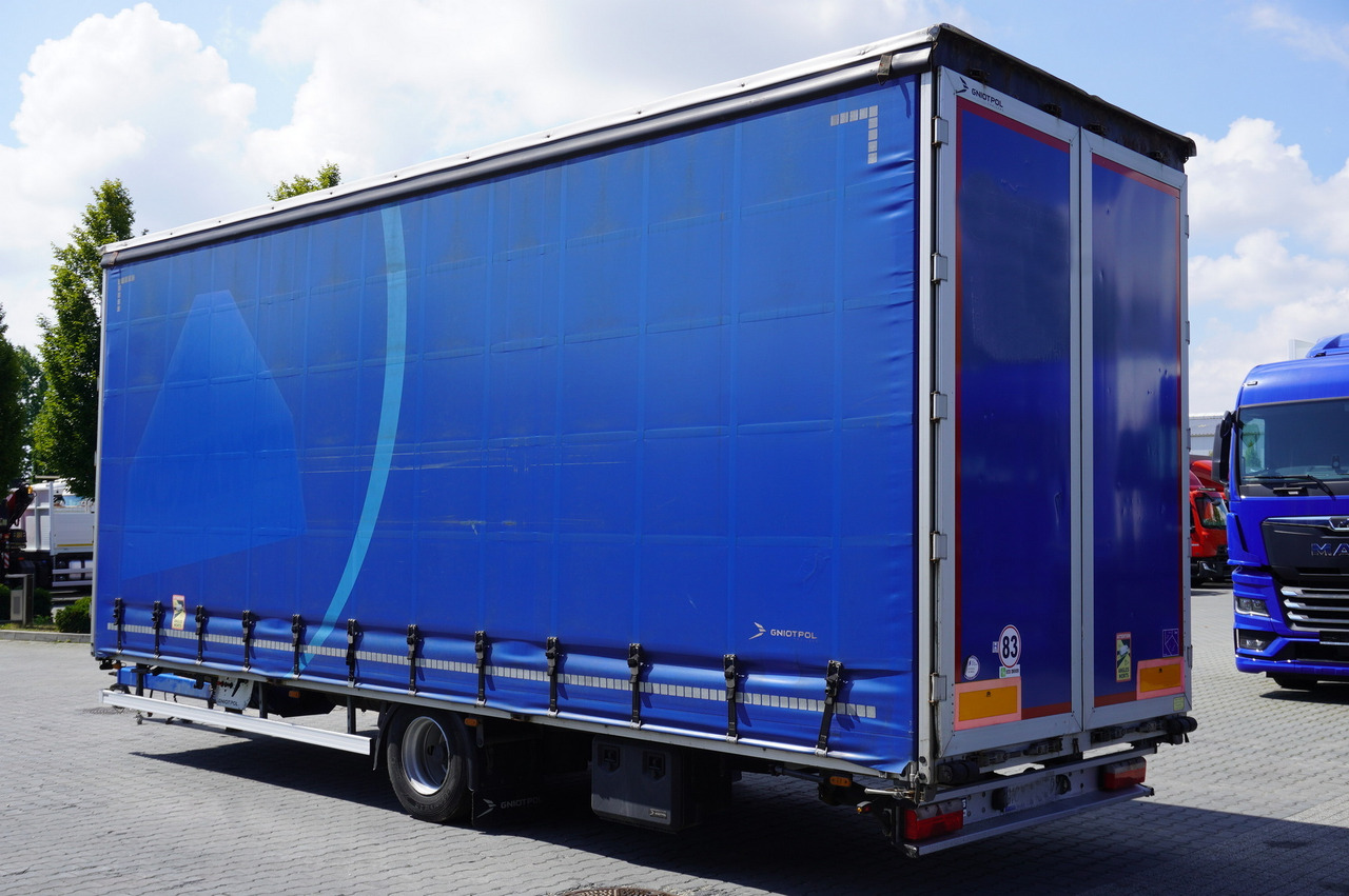 Gniotpol Tandem trailer / 10t / 2018 / 19 pallets - Przyczepa z plandeką: zdjęcie 3 Gniotpol Tandem trailer / 10t / 2018 / 19 pallets - Przyczepa z plandeką: zdjęcie 3