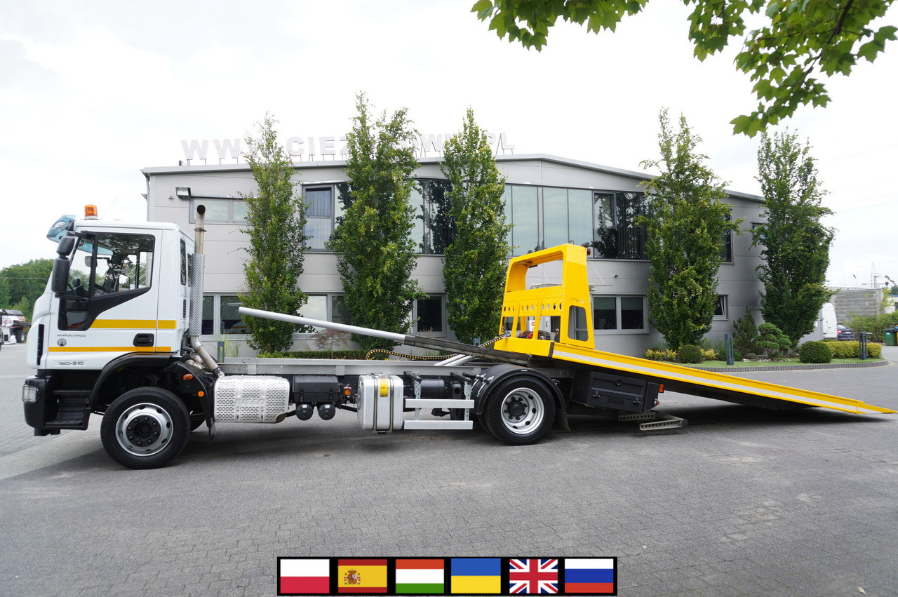 IVECO Eurocargo 160-210 / 75,000 km! / OMARS lowered tow truck platform / Fork - Autolaweta: zdjęcie 1 IVECO Eurocargo 160-210 / 75,000 km! / OMARS lowered tow truck platform / Fork - Autolaweta: zdjęcie 1