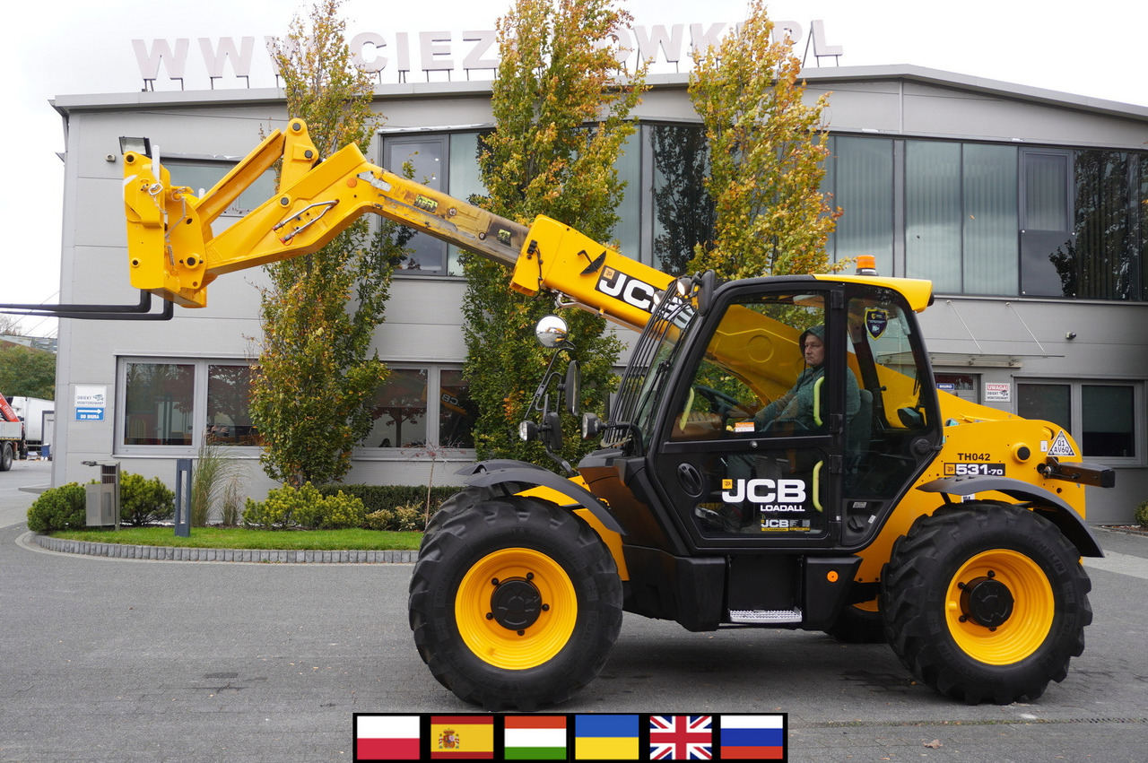 JCB 531-70 / 900 MTH telescopic charger! / 3.1 T / 7 M - Ładowarka teleskopowa: zdjęcie 1 JCB 531-70 / 900 MTH telescopic charger! / 3.1 T / 7 M - Ładowarka teleskopowa: zdjęcie 1