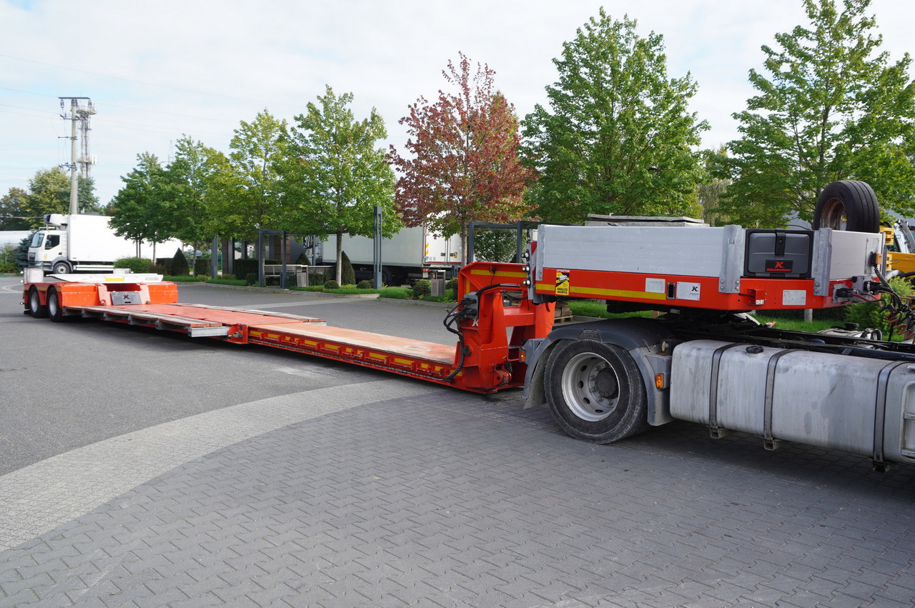 KÄSSBOHRER LB2 TIEF-BETT low loader semi-trailer / 16.5 m / Extendable semi-trailer / steered axles / 2 units - Naczepa niskopodwoziowa: zdjęcie 2 KÄSSBOHRER LB2 TIEF-BETT low loader semi-trailer / 16.5 m / Extendable semi-trailer / steered axles / 2 units - Naczepa niskopodwoziowa: zdjęcie 2