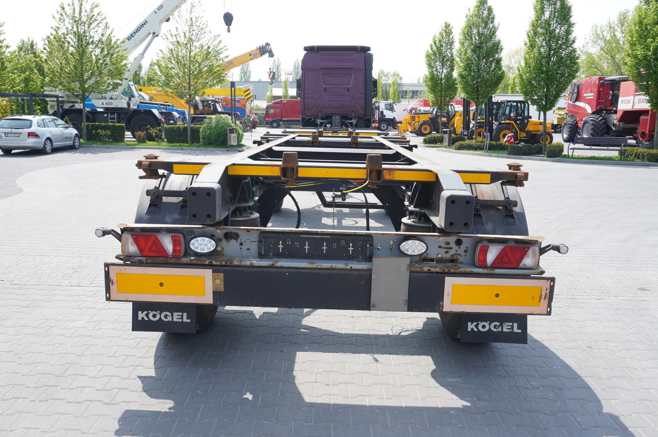 KOGEL AWE 18, two-axle, BDF, 7.5m chassis , air suspension, SAF axles - Przyczepa podwozie: zdjęcie 5 KOGEL AWE 18, two-axle, BDF, 7.5m chassis , air suspension, SAF axles - Przyczepa podwozie: zdjęcie 5