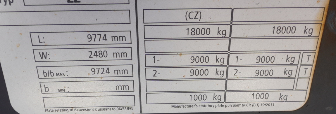 Przyczepa podwozie KRONE BDF / 18 t: zdjęcie 17 Przyczepa podwozie KRONE BDF / 18 t: zdjęcie 17