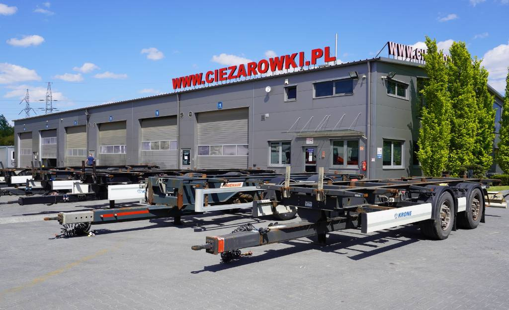 KRONE Trailer Krone BDF / 18 t - Przyczepa kontenerowiec/ System wymienny: zdjęcie 1 KRONE Trailer Krone BDF / 18 t - Przyczepa kontenerowiec/ System wymienny: zdjęcie 1