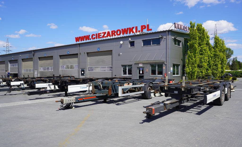KRONE Trailer Krone BDF / 18 t - Przyczepa kontenerowiec/ System wymienny: zdjęcie 2 KRONE Trailer Krone BDF / 18 t - Przyczepa kontenerowiec/ System wymienny: zdjęcie 2