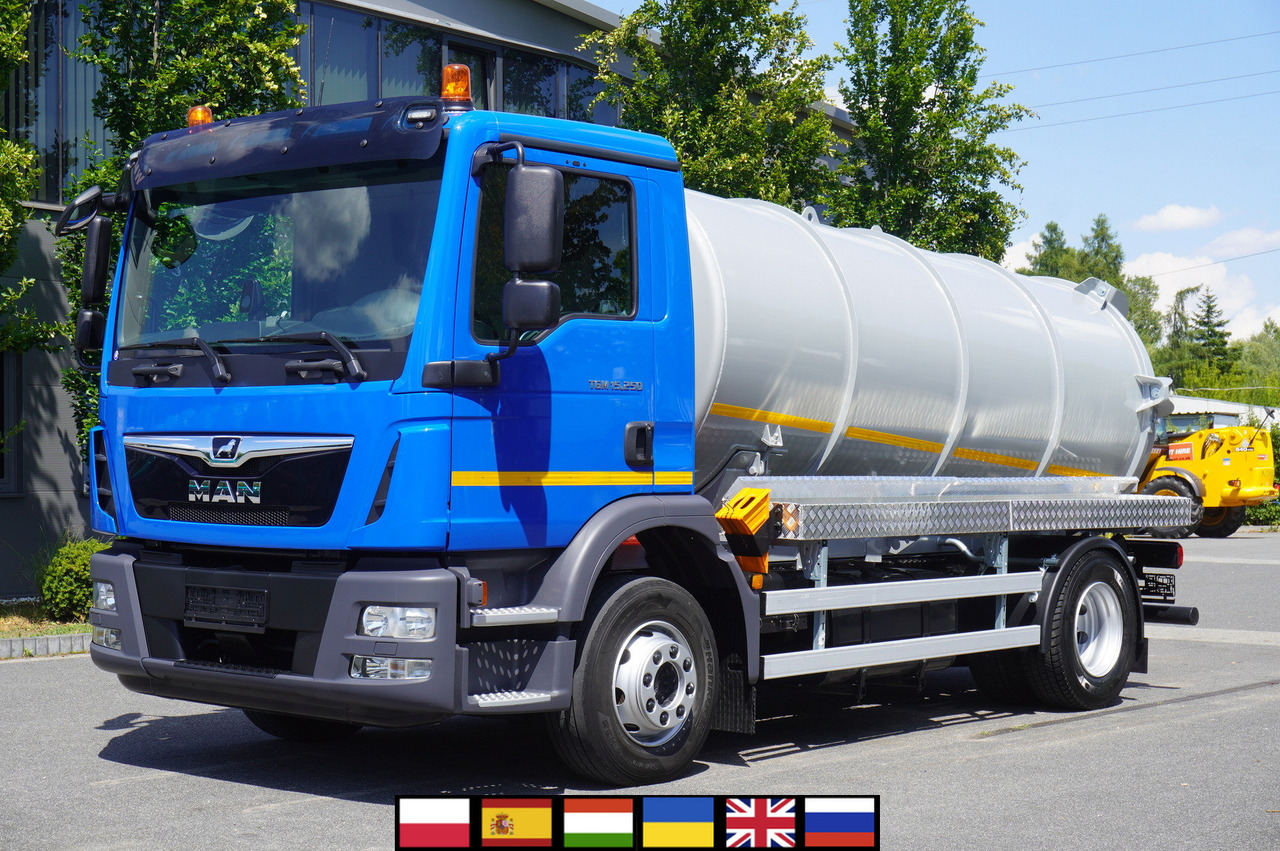 MAN TGM 15.250 / NEW septic tank (07/2025) superstructure 8000 l / 160 tho. km - Przyczepa asenizacyjna: zdjęcie 1 MAN TGM 15.250 / NEW septic tank (07/2025) superstructure 8000 l / 160 tho. km - Przyczepa asenizacyjna: zdjęcie 1