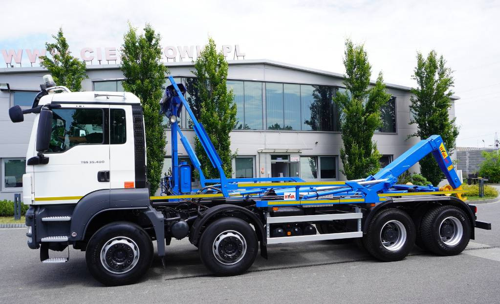 MAN TGS 35.400 8×4 HYVA LIFT 32.56 SE hooklift - Ciężarówka hakowiec: zdjęcie 2 MAN TGS 35.400 8×4 HYVA LIFT 32.56 SE hooklift - Ciężarówka hakowiec: zdjęcie 2