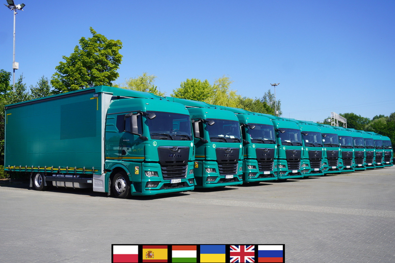 MAN TGX 18.470 / 2022 / Curtainsider 19 EPAL / Retarder / 15 units - Samochód ciężarowy plandeka: zdjęcie 1 MAN TGX 18.470 / 2022 / Curtainsider 19 EPAL / Retarder / 15 units - Samochód ciężarowy plandeka: zdjęcie 1