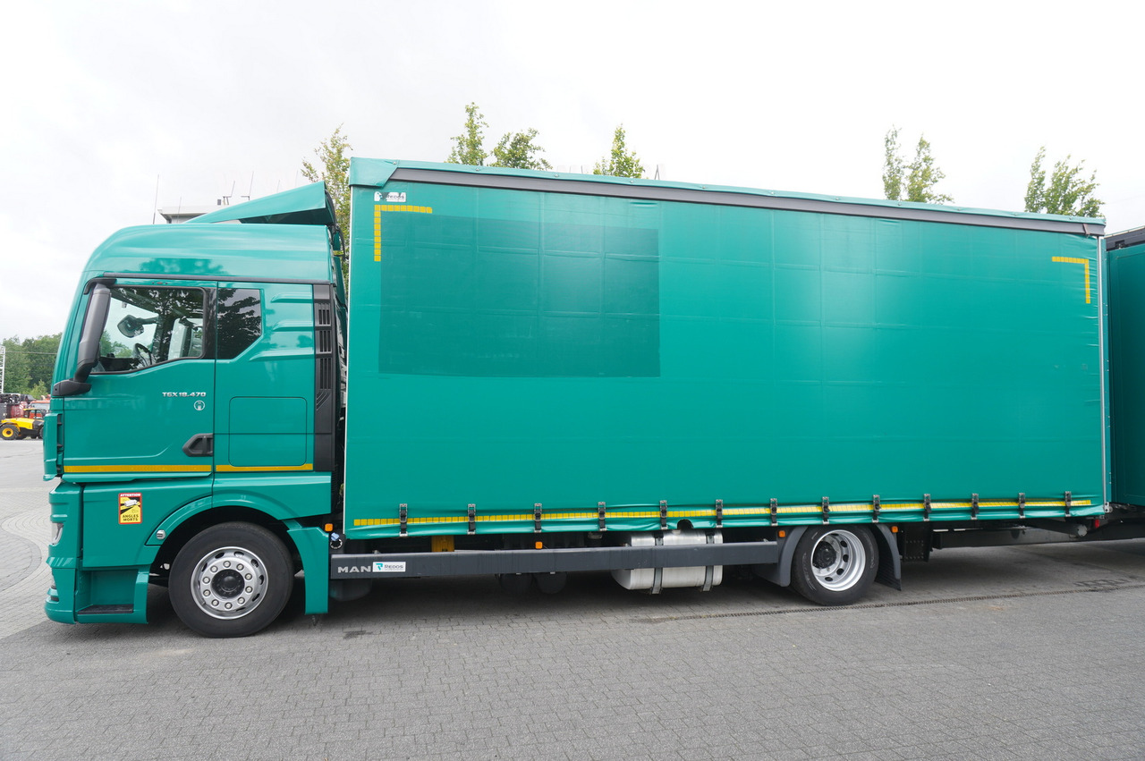 MAN TGX 18.470 / Trailer 19 EPAL / Curtainsider 19 EPAL / 2022 / Retarder / 15 units - Samochód ciężarowy plandeka: zdjęcie 5 MAN TGX 18.470 / Trailer 19 EPAL / Curtainsider 19 EPAL / 2022 / Retarder / 15 units - Samochód ciężarowy plandeka: zdjęcie 5