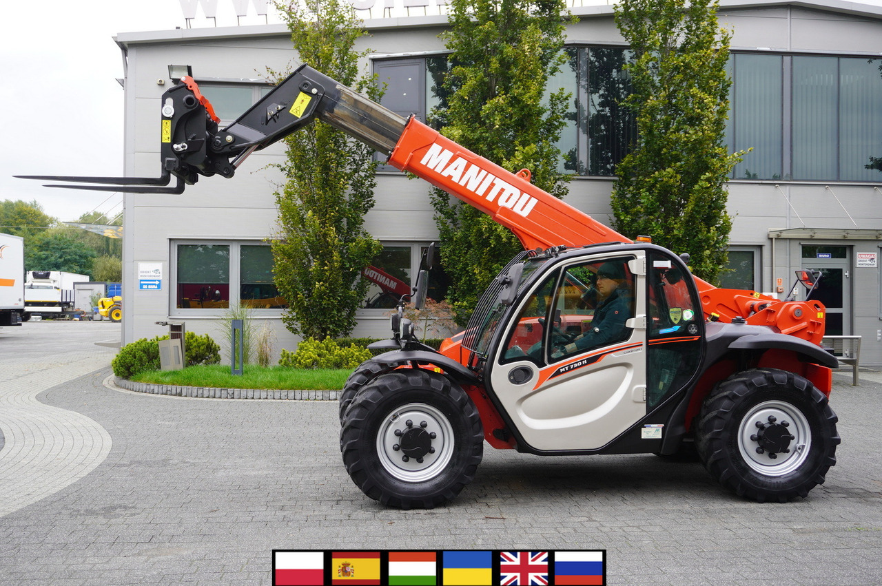 MANITOU MT 730 H / 7 m reach / 3 t / height 190 cm / 2900 MTH! / Joystick - Ładowarka teleskopowa: zdjęcie 1 MANITOU MT 730 H / 7 m reach / 3 t / height 190 cm / 2900 MTH! / Joystick - Ładowarka teleskopowa: zdjęcie 1