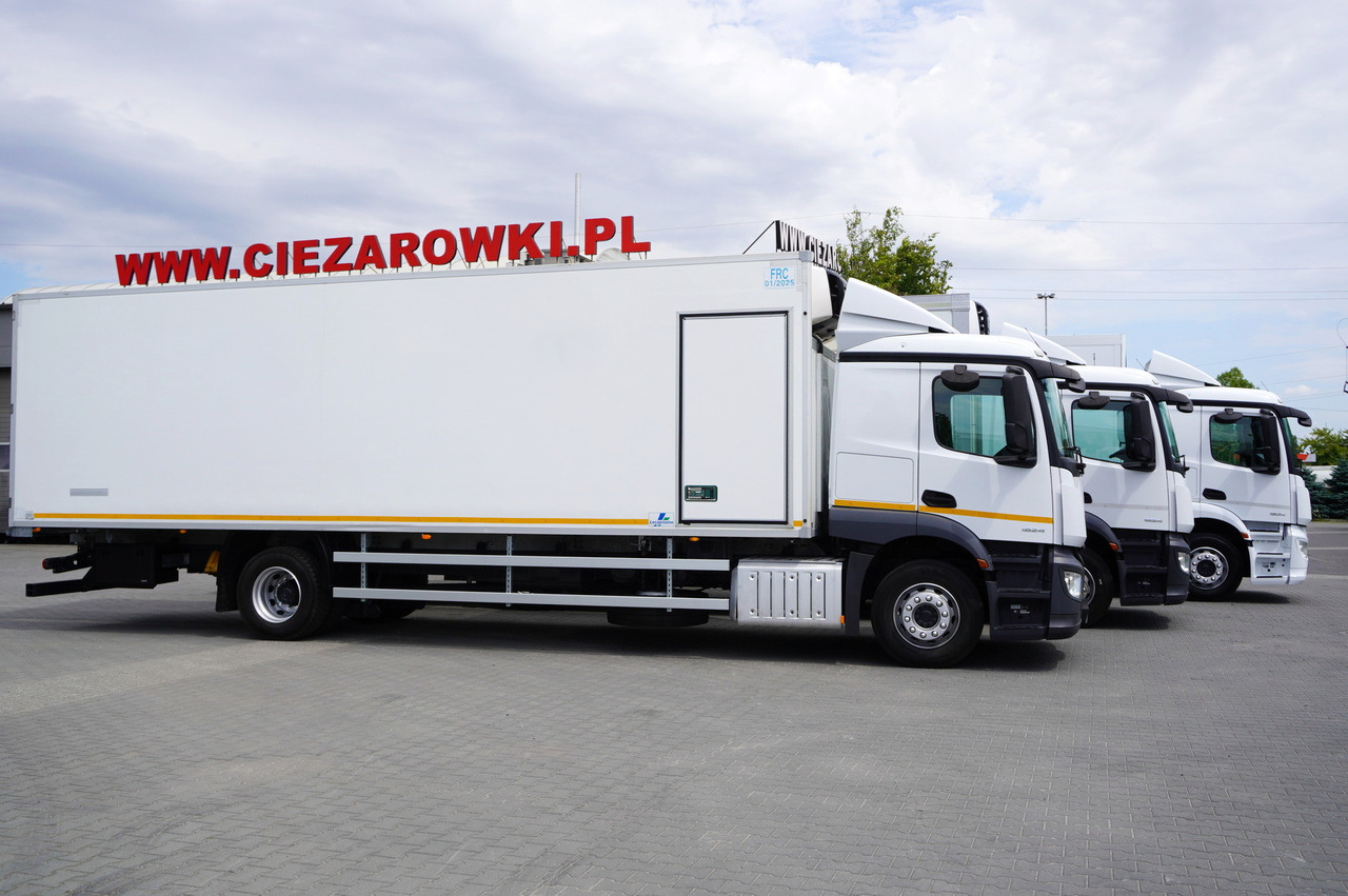 MERCEDES-BENZ Actros 1824 / Refrigerator 22 EPAL / Carrier Supra 1250 / Sleeping cabin / 3 units - Samochód ciężarowy chłodnia: zdjęcie 2 MERCEDES-BENZ Actros 1824 / Refrigerator 22 EPAL / Carrier Supra 1250 / Sleeping cabin / 3 units - Samochód ciężarowy chłodnia: zdjęcie 2