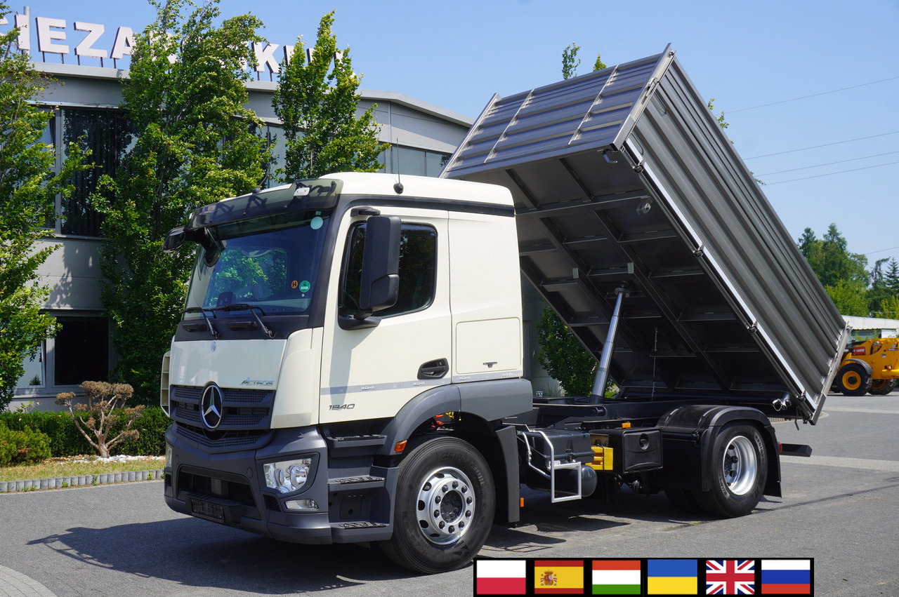 MERCEDES-BENZ Actros 1840 / New 3-side tipper 10 EPAL / Diff. lock / Load cap 10 t - Wywrotka: zdjęcie 1 MERCEDES-BENZ Actros 1840 / New 3-side tipper 10 EPAL / Diff. lock / Load cap 10 t - Wywrotka: zdjęcie 1