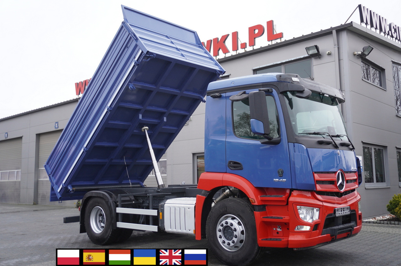 MERCEDES-BENZ Actros 1846 4×2 / NEW 3-sided tipper / 10 t load cap / Diff. lock - Wywrotka: zdjęcie 1 MERCEDES-BENZ Actros 1846 4×2 / NEW 3-sided tipper / 10 t load cap / Diff. lock - Wywrotka: zdjęcie 1