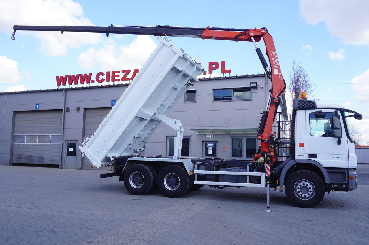 MERCEDES-BENZ Actros 2641 6×4 E5 / Crane / Dumper / 110000 km - Samochod ciężarowy z HDS, Samochod ciężarowy z HDS: zdjęcie 3 MERCEDES-BENZ Actros 2641 6×4 E5 / Crane / Dumper / 110000 km - Samochod ciężarowy z HDS, Samochod ciężarowy z HDS: zdjęcie 3
