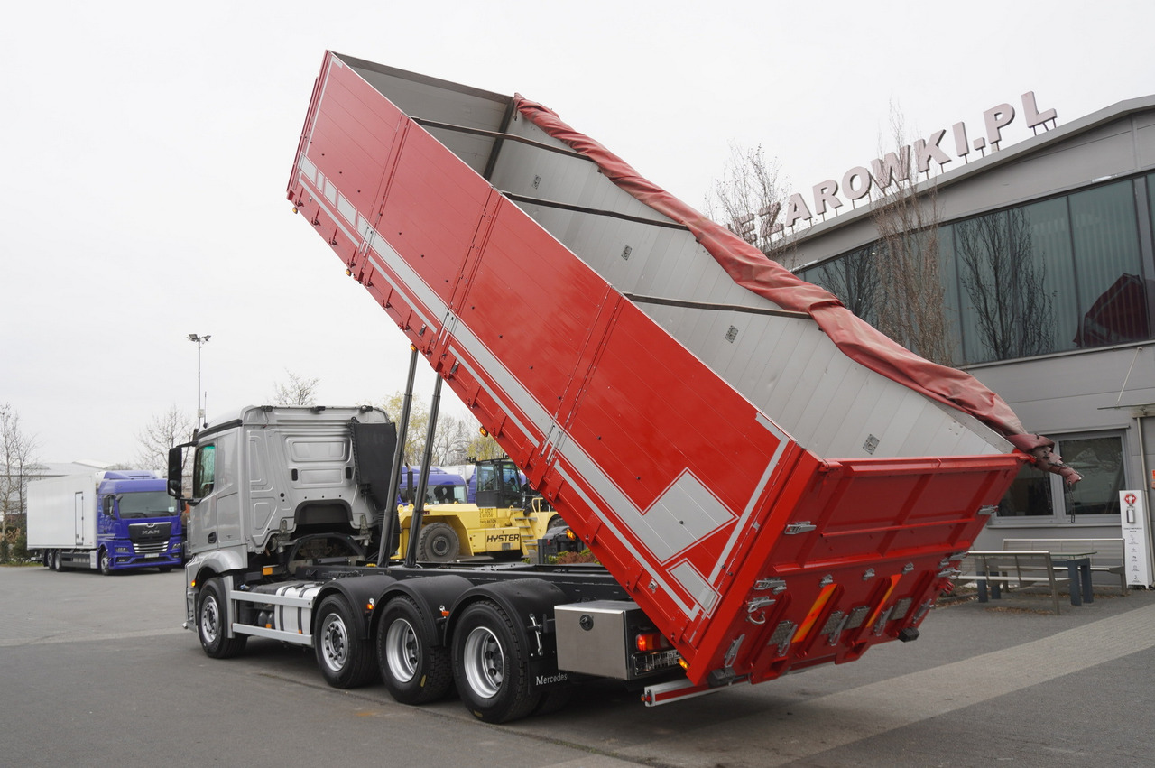 MERCEDES-BENZ Actros 3563 8x4 / Tipper for grain 20 t load capacity - Samochód ciężarowy skrzyniowy/ Platforma: zdjęcie 5 MERCEDES-BENZ Actros 3563 8x4 / Tipper for grain 20 t load capacity - Samochód ciężarowy skrzyniowy/ Platforma: zdjęcie 5