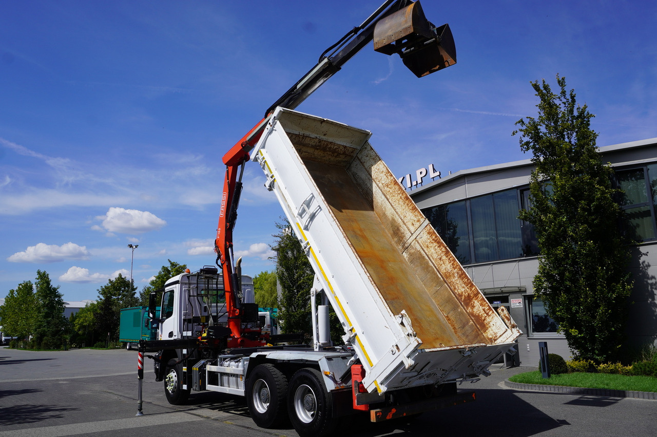 MERCEDES-BENZ Arocs 2636 / 6x4 / HDS Fassi / 3-Way Tipper / Bortmatic - Wywrotka, Samochod ciężarowy z HDS: zdjęcie 5 MERCEDES-BENZ Arocs 2636 / 6x4 / HDS Fassi / 3-Way Tipper / Bortmatic - Wywrotka, Samochod ciężarowy z HDS: zdjęcie 5