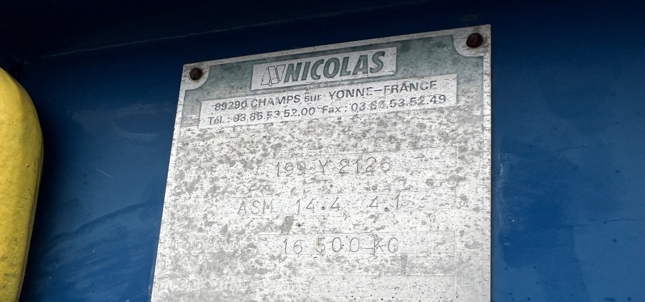 NICOLAS ASM14.4-4.1 terminal tractor 8x2x8 / 200 MTH - Wózek terminalowy: zdjęcie 5 NICOLAS ASM14.4-4.1 terminal tractor 8x2x8 / 200 MTH - Wózek terminalowy: zdjęcie 5