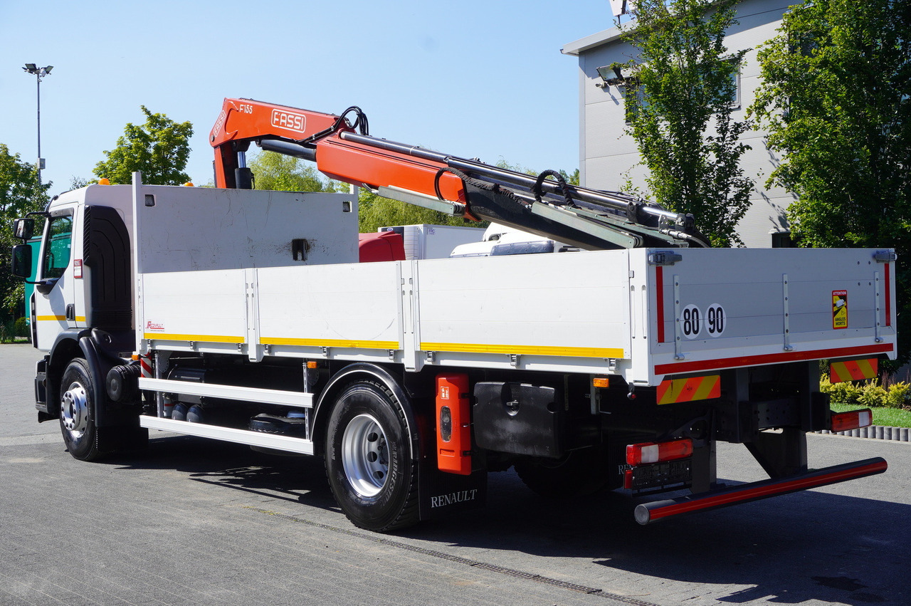 RENAULT C320 P 4x2 / FASSI crane 6.2 T / range 10 m / Flatbed 15 EPAL / 50 tho. km! - Samochód ciężarowy skrzyniowy/ Platforma, Samochod ciężarowy z HDS: zdjęcie 3 RENAULT C320 P 4x2 / FASSI crane 6.2 T / range 10 m / Flatbed 15 EPAL / 50 tho. km! - Samochód ciężarowy skrzyniowy/ Platforma, Samochod ciężarowy z HDS: zdjęcie 3