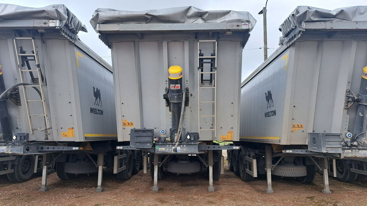 WIELTON NW-3 / weight 6.2 t / capacity 38m3 / Electrically folded roof / Teflon / 20 units, 2022 - Naczepa wywrotka: zdjęcie 3 WIELTON NW-3 / weight 6.2 t / capacity 38m3 / Electrically folded roof / Teflon / 20 units, 2022 - Naczepa wywrotka: zdjęcie 3