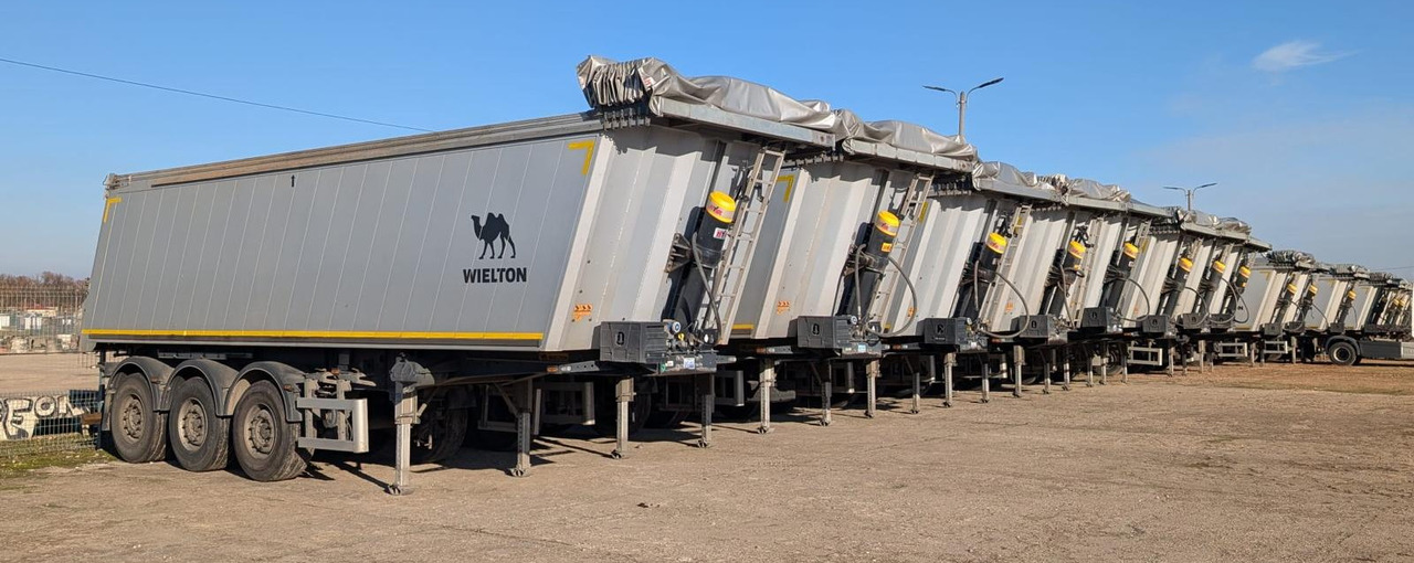 WIELTON NW-3 / weight 6.2 t / capacity 38m3 / Electrically folded roof / Teflon / 20 units, 2022 - Naczepa wywrotka: zdjęcie 1 WIELTON NW-3 / weight 6.2 t / capacity 38m3 / Electrically folded roof / Teflon / 20 units, 2022 - Naczepa wywrotka: zdjęcie 1