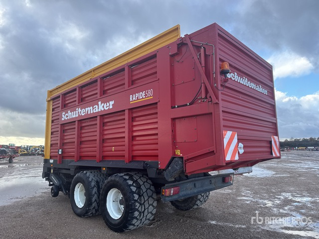 2015 Schuitemaker R580SH T/A Autochargeuse 2 Essieux 38m3 Silage Wagon - Sprzęt do siana: zdjęcie 2 2015 Schuitemaker R580SH T/A Autochargeuse 2 Essieux 38m3 Silage Wagon - Sprzęt do siana: zdjęcie 2