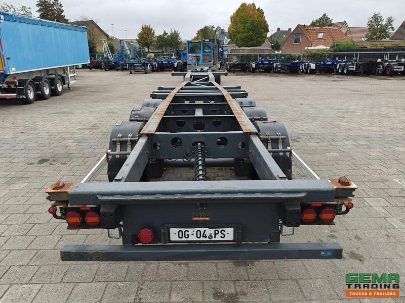 Schmitz Cargobull SCF 24 G 3-Assen MB - LiftAs - Schijfremmen - Vast Chassis - 2x20FT 1x30FT 40FT aansluiting - Naczepa kontenerowiec/ System wymienny: zdjęcie 5 Schmitz Cargobull SCF 24 G 3-Assen MB - LiftAs - Schijfremmen - Vast Chassis - 2x20FT 1x30FT 40FT aansluiting - Naczepa kontenerowiec/ System wymienny: zdjęcie 5