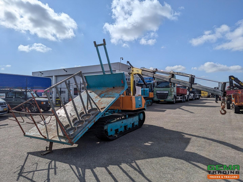 Yanmar YFW45R Rupsdumper / Werktuigdrager Kipper + Atlas TC33C-A29 (CY2014) Kraan - Wozidło: zdjęcie 1 Yanmar YFW45R Rupsdumper / Werktuigdrager Kipper + Atlas TC33C-A29 (CY2014) Kraan - Wozidło: zdjęcie 1