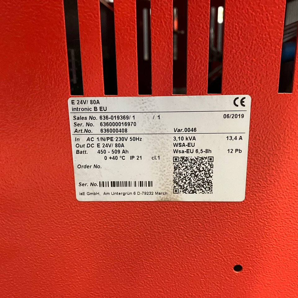Hawker 24V/80A - Części zamienne do Urządzeń transportu wewnętrznego: zdjęcie 4 Hawker 24V/80A - Części zamienne do Urządzeń transportu wewnętrznego: zdjęcie 4