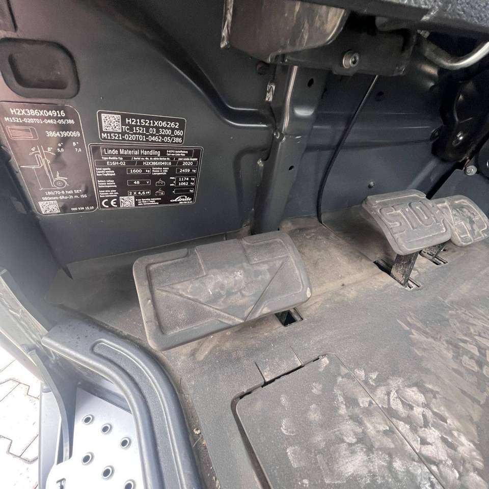 Wózek widłowy elektryczny Linde E16H (386-02) EVO: zdjęcie 10