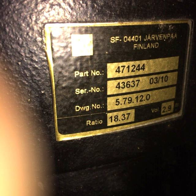 Transmission Caterpillar NR16N - Przekładnia do Urządzeń transportu wewnętrznego: zdjęcie 3 Transmission Caterpillar NR16N - Przekładnia do Urządzeń transportu wewnętrznego: zdjęcie 3