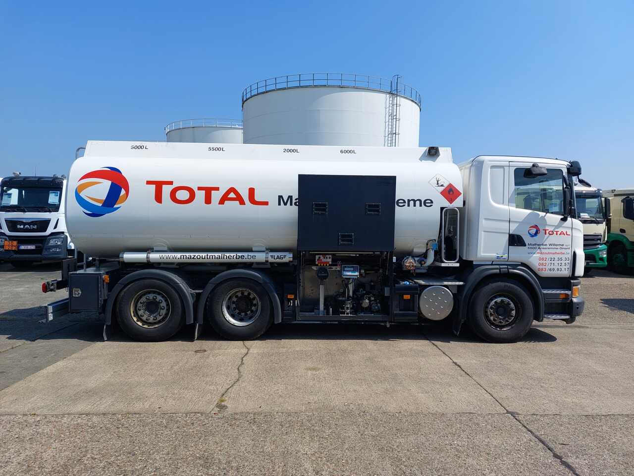 Samochód ciężarowy cysterna SCANIA PRT: zdjęcie 8