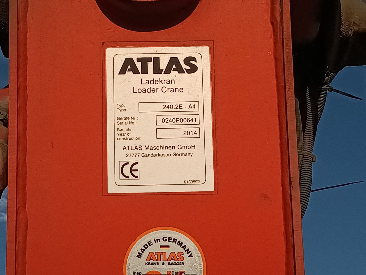 MAN TGS 26:480 6x4 EURO5 ATLAS 240.2E-A4 3-S-Kipper - Wywrotka, Samochod ciężarowy z HDS: zdjęcie 2 MAN TGS 26:480 6x4 EURO5 ATLAS 240.2E-A4 3-S-Kipper - Wywrotka, Samochod ciężarowy z HDS: zdjęcie 2