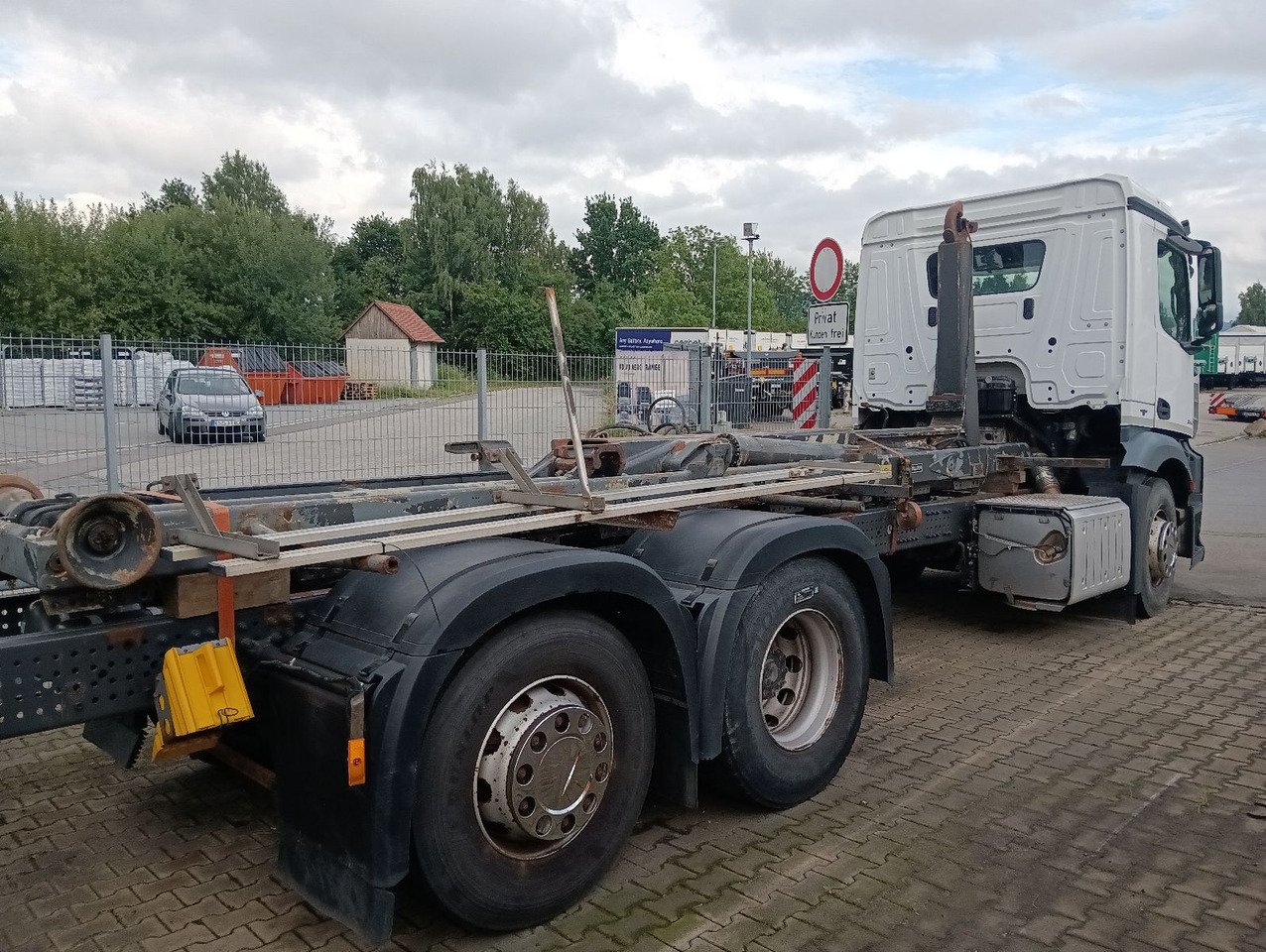 Mercedes-Benz 2545 6x2 Lenk/Lift MEILLER RK2070 Luft/Luft - Samochód ciężarowe pod zabudowę: zdjęcie 4 Mercedes-Benz 2545 6x2 Lenk/Lift MEILLER RK2070 Luft/Luft - Samochód ciężarowe pod zabudowę: zdjęcie 4