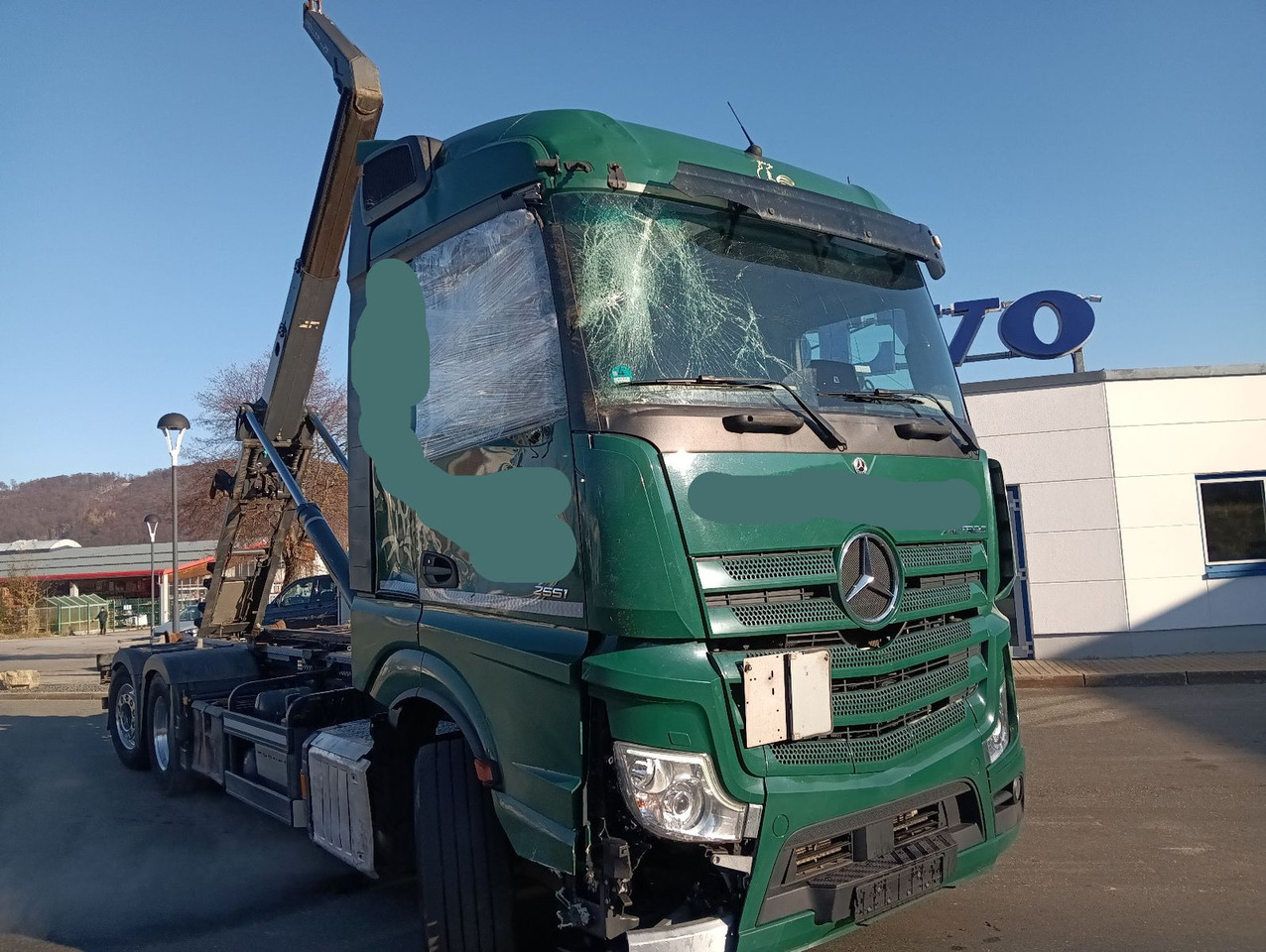 Mercedes-Benz ACTROS 2651 MP5 6x2 MEILLER RETARDER LENKACHS - Ciężarówka hakowiec: zdjęcie 4 Mercedes-Benz ACTROS 2651 MP5 6x2 MEILLER RETARDER LENKACHS - Ciężarówka hakowiec: zdjęcie 4