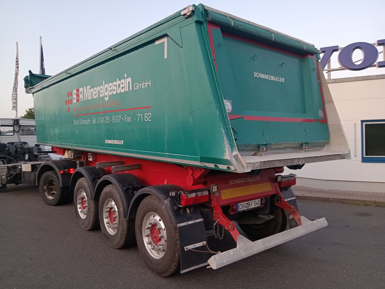 Schwarzmüller 3-A Alumulde ALCOA 27m3 SAF Lift 5,4t el.Verdeck - Naczepa wywrotka: zdjęcie 1 Schwarzmüller 3-A Alumulde ALCOA 27m3 SAF Lift 5,4t el.Verdeck - Naczepa wywrotka: zdjęcie 1