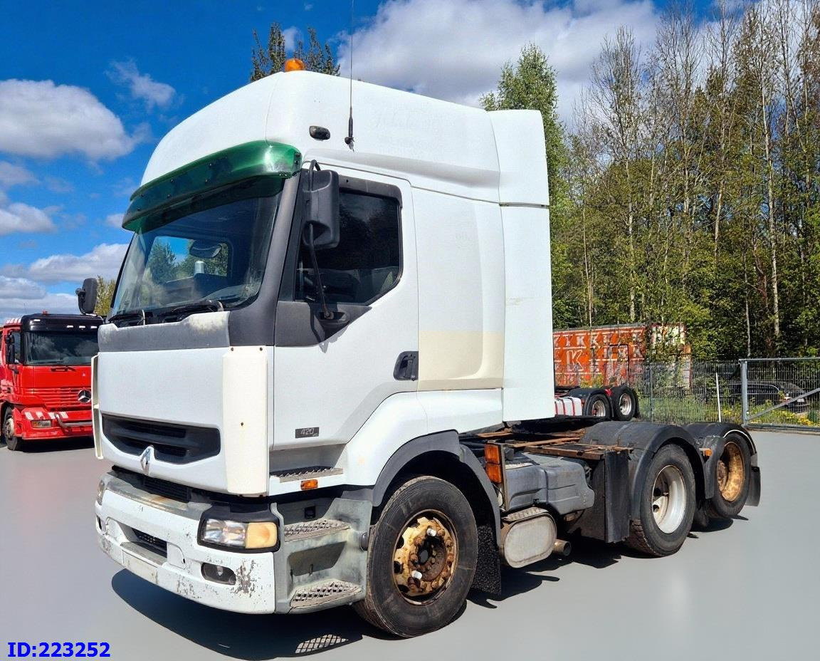RENAULT Premium 420 6x2 Manual - Ciągnik siodłowy: zdjęcie 1 RENAULT Premium 420 6x2 Manual - Ciągnik siodłowy: zdjęcie 1
