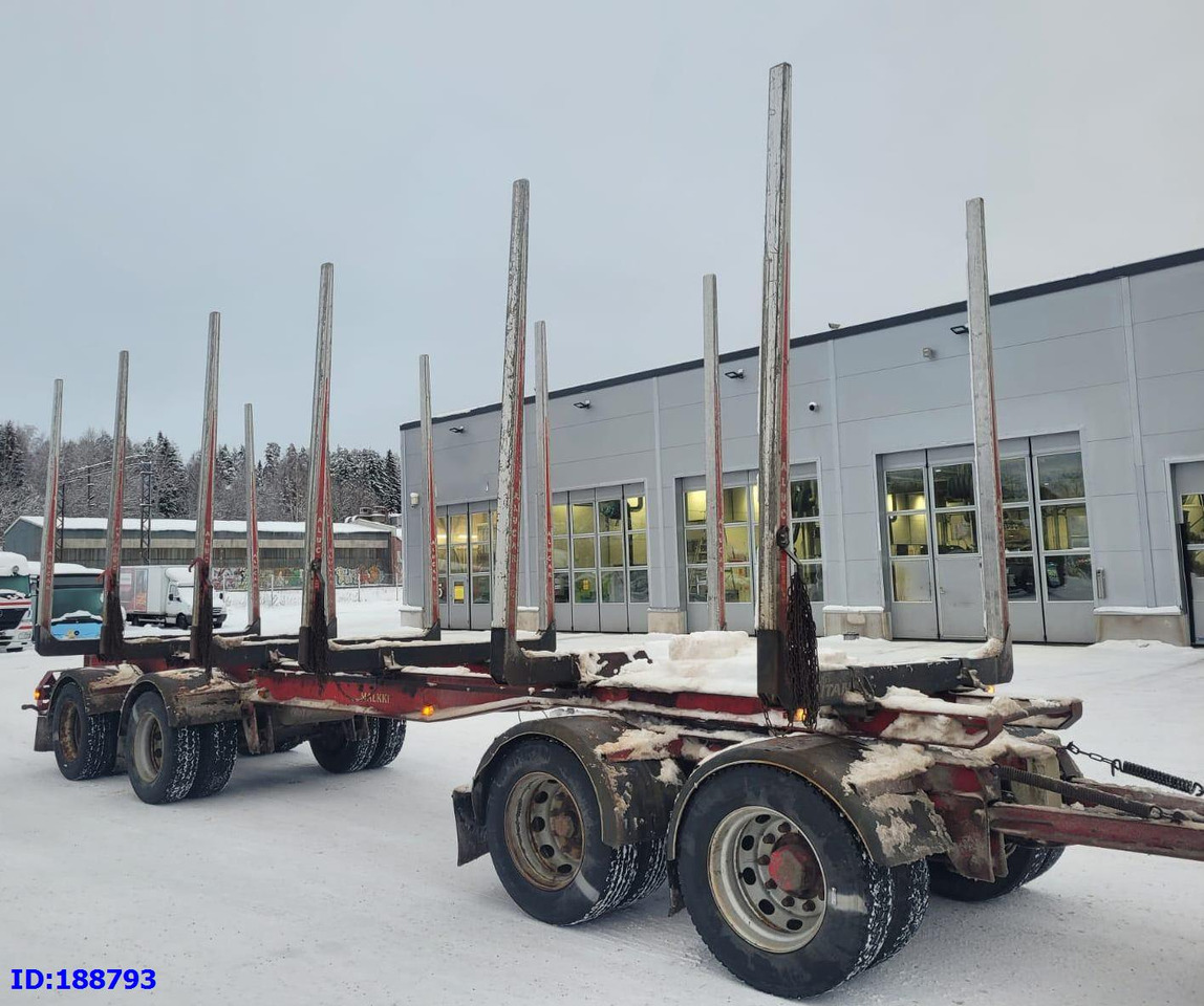 MALKKI RJ4-10200 - 4 Axles - Przyczepa do drewna: zdjęcie 1 MALKKI RJ4-10200 - 4 Axles - Przyczepa do drewna: zdjęcie 1