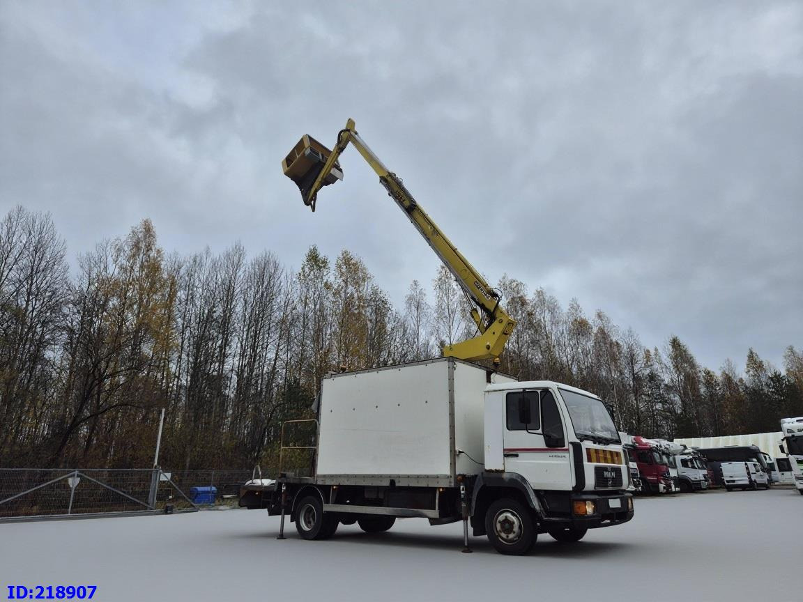 MAN LE 220C + Sky King 179TV - Podnośnik koszowy w samochody ciężarowe, Komunalne/ Specjalistyczne: zdjęcie 1 MAN LE 220C + Sky King 179TV - Podnośnik koszowy w samochody ciężarowe, Komunalne/ Specjalistyczne: zdjęcie 1