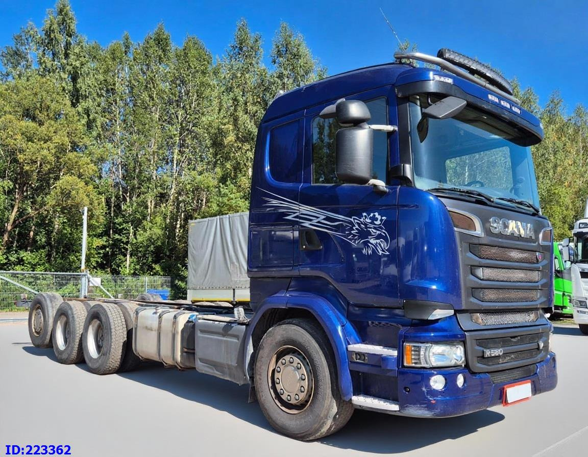 SCANIA R580 8x4 Euro6 Retarder - Samochód ciężarowe pod zabudowę: zdjęcie 4 SCANIA R580 8x4 Euro6 Retarder - Samochód ciężarowe pod zabudowę: zdjęcie 4