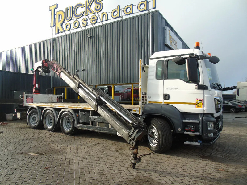 MAN TGS 35.460 + 8X4 TRIDEM + PALFINGER 23001EH + EURO 6 + REMOTE - Samochod ciężarowy z HDS: zdjęcie 5 MAN TGS 35.460 + 8X4 TRIDEM + PALFINGER 23001EH + EURO 6 + REMOTE - Samochod ciężarowy z HDS: zdjęcie 5