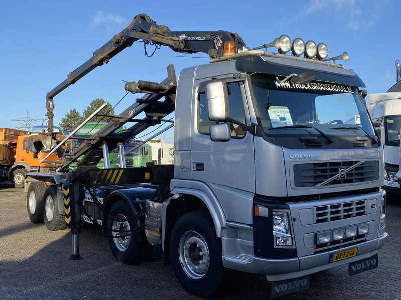 Volvo FM 370 + Euro 5 + Palfinger Z-Q170 Crane + 30ton NCH lift + Container system + hoogsta - Samochod ciężarowy z HDS: zdjęcie 3 Volvo FM 370 + Euro 5 + Palfinger Z-Q170 Crane + 30ton NCH lift + Container system + hoogsta - Samochod ciężarowy z HDS: zdjęcie 3