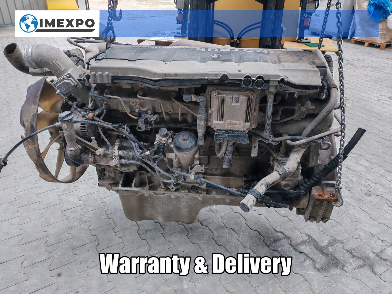 MAN MC11.44-40 / D2066 LF61 LF67 LF68 LF71 EURO 6 / ENGINE / 10,5 LITRE - Silnik: zdjęcie 1 MAN MC11.44-40 / D2066 LF61 LF67 LF68 LF71 EURO 6 / ENGINE / 10,5 LITRE - Silnik: zdjęcie 1