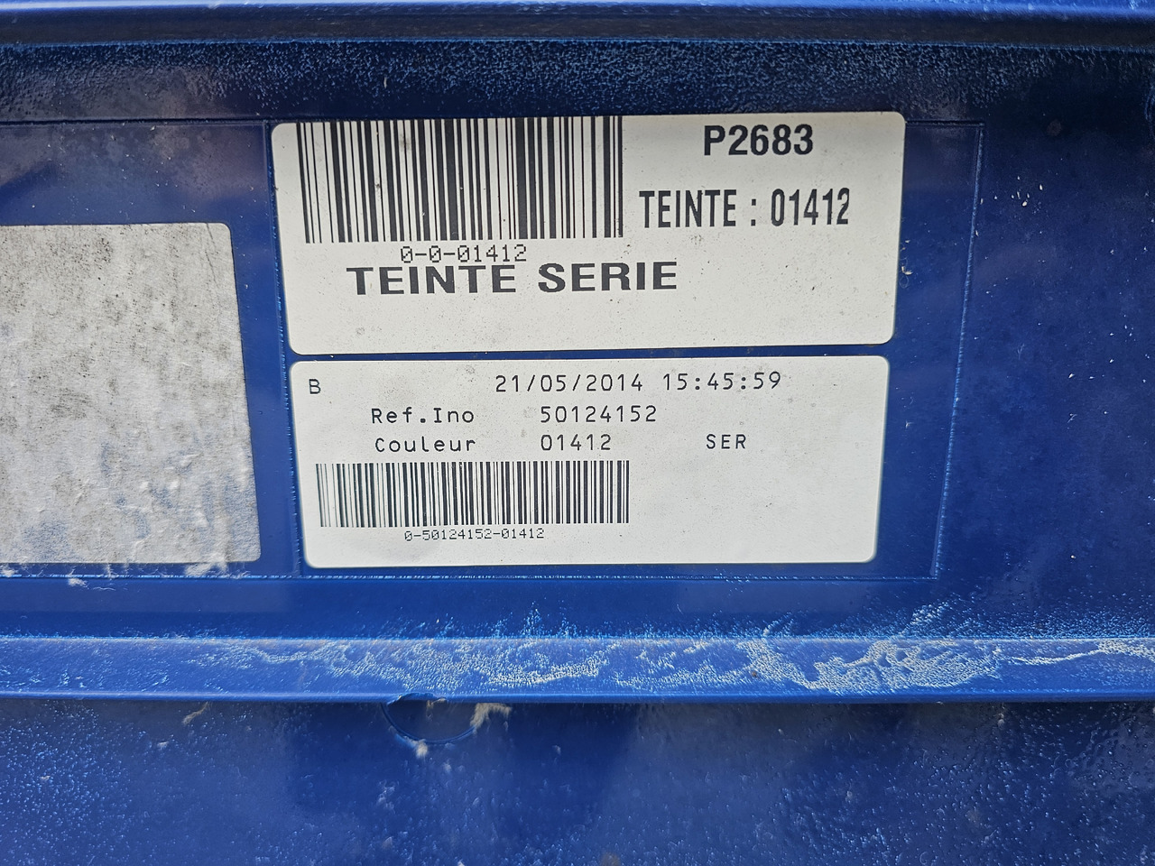 RENAULT RANGE T460 T480 T520 / ROOF SPOILER - Aerodynamika/ Spojler: zdjęcie 5 RENAULT RANGE T460 T480 T520 / ROOF SPOILER - Aerodynamika/ Spojler: zdjęcie 5